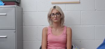 Tallie Lorian's Playful Detainment by Security