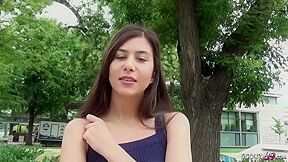 Cute Teenager 18+ Anya Seduce To Rough Hump At Street Casting - Anya Krey