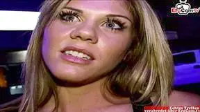 Skinny Blonde Slut With Small Tits Gets A Creampie After Sex