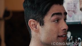 Handsome mature gentleman anally pounds young athletic gay