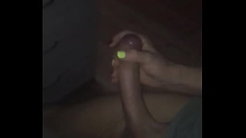 boy masturbate his big white cock when parents are out of home