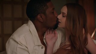 BBC drilling for a redhead with a nice set of tits