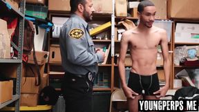 Hunk Lp Officer Bareback Fucks Black Perps Virgin Ass