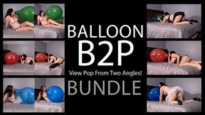 Dual Angle Balloon Blow2Pop Bundle Red Blue Green 17 inch B2P - Kylie Jacobs - MP4 1080p HD