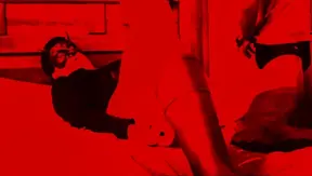 Devilish Fun: Masked Man Enjoys Dildo in Retro Gay Masturbation Session