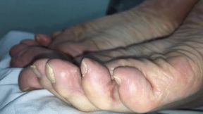 WRINKLED SOLES CLOSE UP - HD