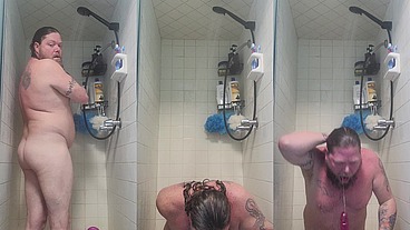 Fun in the shower