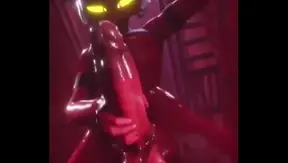 Moxxies Hot Solo Scene in a Shadowed Alley – Bold Gay Fantasy Art – HelluVa BOSS