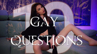 10 Gay Questions- Interactive Quiz