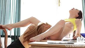 Teen 18+ Lesbos Incredible Porn Story