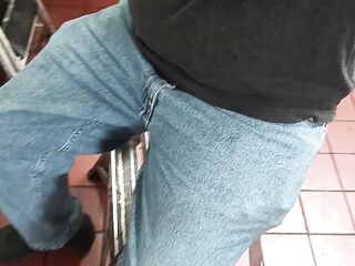 BOUT TO GET THA NASTIEST SLOPPIEST BJ EVER AT WORK!