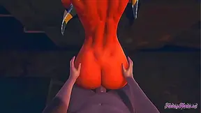 Star Wars Hentai 3D - POV Ashoka suck and is fucked - Japanese manga anime porn