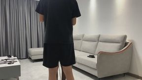 Combination of shackles and ropes