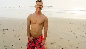 Hot Hunk Palmer Cums Hard Live on Cam - Sean Cody Exclusive