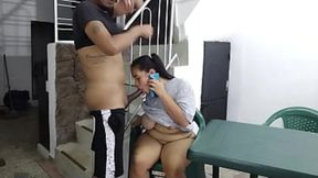 My Stepbrother Bursts My Behind While Sexting With My Boyfriend, Pt  1