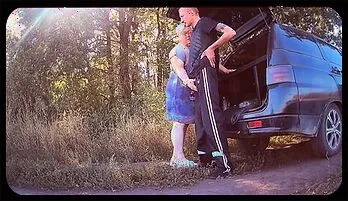 Passionate Doggy Style and Blowjob Scene in the Park with a Stunning MILF