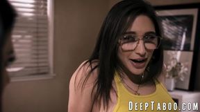 Teen Abella Danger Gets Fucked by Tattooed Emo Cousins