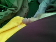 Cumming in my tent