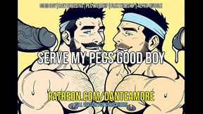 Serve My Pecs Good Boy | DANTE AMORE ASMR JOI