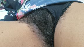 Hot Brunette Mature Beauty With Hairy Pussy Close Ups
