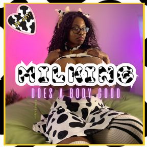Milking does a body good [HD JOI vid, cow girl cosplay! 8:45]