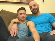 Behind The Scenes MO30 - Macho Adam Russo & Cutie Armond Rizzo