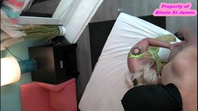 Plowed by uncut brown cock during lunch