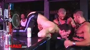 Hot Night And Hard Fucking At The Gay Sexclub