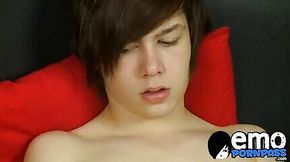 Uncut twink Jack Styles gets poked in his tight emo anus