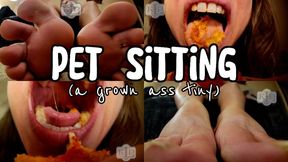 Pet Sitting: A Grown Tiny Man