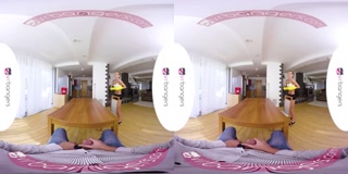 VR PORN - Sexy Teen Housekeeper Fucks for Money