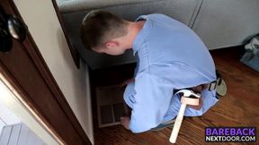 Johnny breeds Ivans tight asshole with his hot load