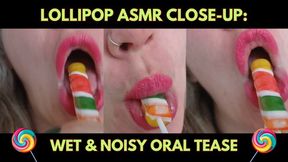 Lollipop ASMR Close-Up