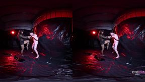 ballbusting in a cave feat astrodomina