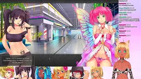 Busty Neko VS Petite Cutie – Steamy VTuber Threesome Lust Live