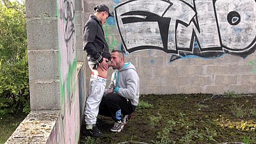 3 Muscle bottom fucked by young straith arab smoking cigarette
