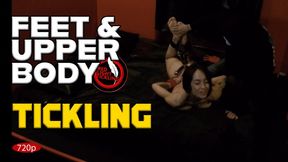 Hogtied and Tickled: Sporty Brunette Luna Tied Up, Oiled and Feet Tickled on the Bed! Extreme Foot Tickle Domination | Face Down Tickling with Hands, Hairbrush and Glove | Hogtied and Merciless Tickled | 720p