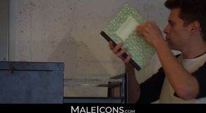 MaleIcons.com - Rimming and sensual anal fucking session with two smooth