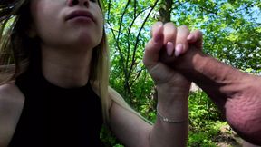 Cum in my pretty little mouth. Best first-person deep-throat blowjob ever.