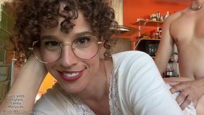 Hot Milf Stepmom Bangs College Guy in POV