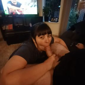DD Sadie Chokes On Her Stepfather&#039;s Cum