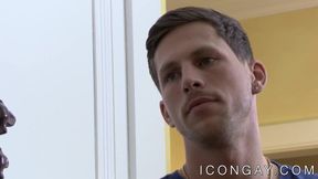 Married hunk Roman Todd ass banging sexy jock Tobias