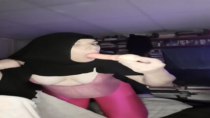 Shemalemuslima Aisha Hijab Sucking
