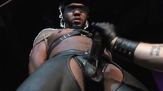 Bondage Babe's First Time - Tease & Denial with Huge Load on Face