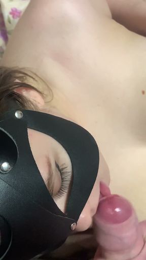 Young woman with BIG BOOBS sucking COCK   Clip 3