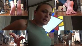 Mandy's Sweaty Toes And Soles