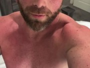 Humping pocket pussy and cum.