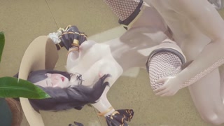 Beautiful White Witch - 3D Hentai - (Uncensored)