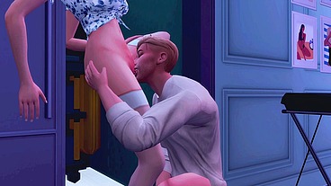stepfather seduced perverted stepdaughter behind stepmothers back sims me hentai