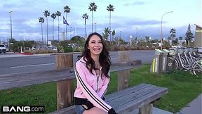 Petite Quinn Gets Dirty in Public with her Wet Pussy and Big Tits